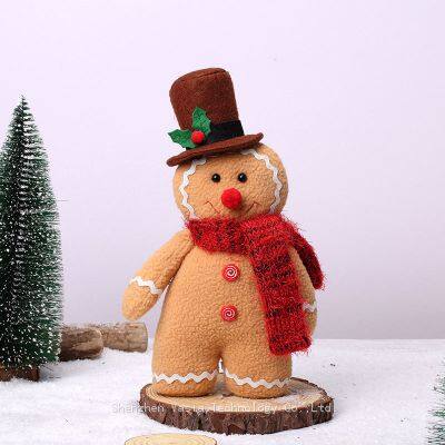 Premium Gingerbread Stuffed Toys - High-Quality Wholesale for Christmas Home Decor & Corporate Gifts photo-3