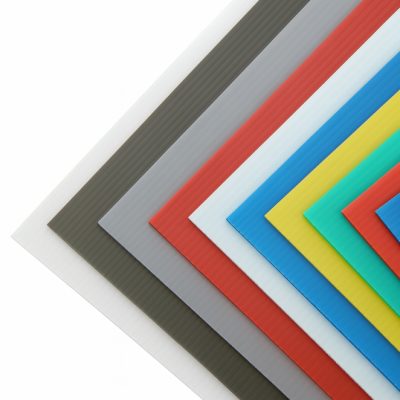 Factory Sale Colored PP Polypropylene Corrugated Plastic Sheet photo-2