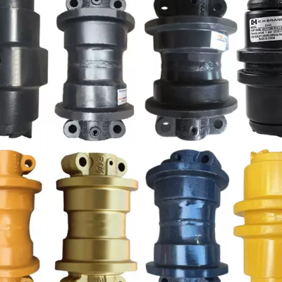 Original & OEM SANY Shaft Roller 60254236 | Heavy Wheel Assembly for SY215 Excavator