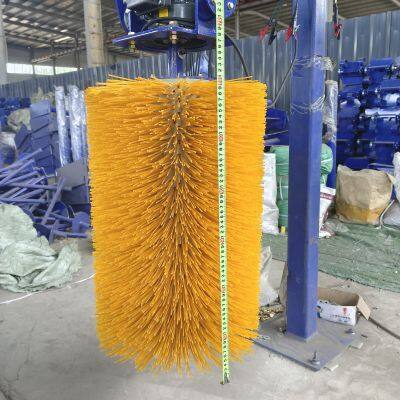 Hot Sales Automatic Cow Body Scratching Brush Spinning Cow With Motor Farm Equipment for Cattle Fencing Trellis & Gates