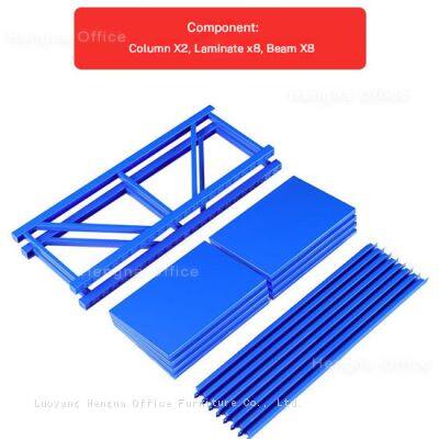 Boltless Rivet Shelving Rack for Garage Workshop and Commercial Retail Backstock, Easy Assemble Knock-down Steel Storage Organizer, Factory Direct photo-4