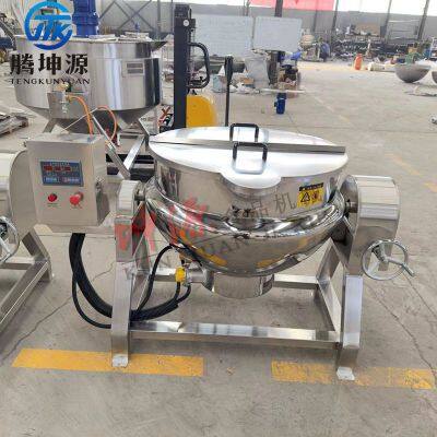 Jacketed Kettle With Automatic Stirring (Automatic Temperature Control Type) — Specialized Equipment for Melting Syrup and Stir-Frying Bean Paste photo-4
