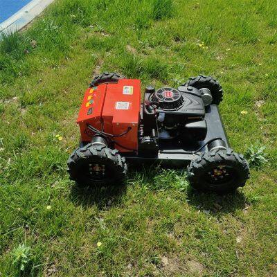 9HP Gasoline Engine Walking Speed 0~6Km/h RC Robot Brush Cutter photo-4