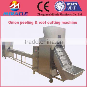 Onion skin removing machine/peeling skin of onion/machine for peeling onion