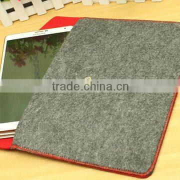 Korean style wool felt tablet laptop sleeve for lady