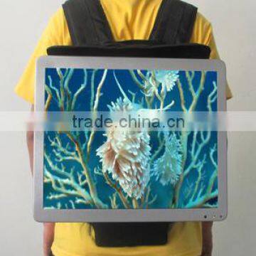 42 Inch Mobile Lcd Advertising Equipment High Quality Lcd Advertising Equipment Antique Barber Shop Equipment Digital Advertisi
