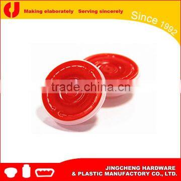 Make in China 35mm non refillable plastic pull up spout caps