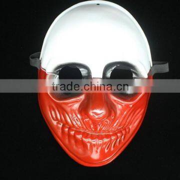 Factory Solid Quality PVC Adult Party Masks Game Payday2 Movie Game Theme Halloween Cool Masquerade Mask photo-5