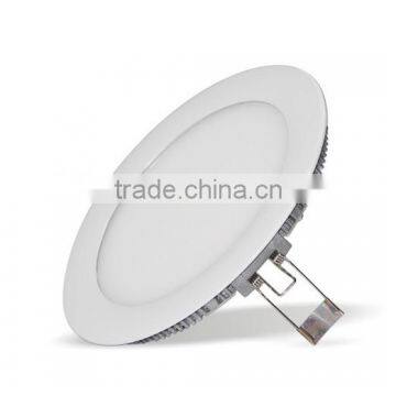 3W round recessed led ceiling panel light pure white for kitchen and closet lighting led ceiling panel light