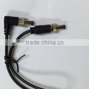 Custom Product Locking Ring DC 5.5x2.1 0r 5.5x2.5mm DC Extension With 1185 18AWG Cable Wire Harness photo-6