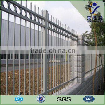 Hot sale galvanised tubular steel fence