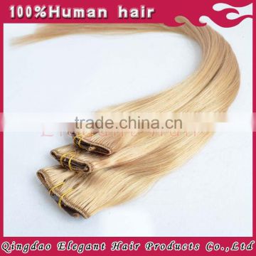 Popular Wholesale Price Virgin Remy Half Wig Clip In Hair Extension