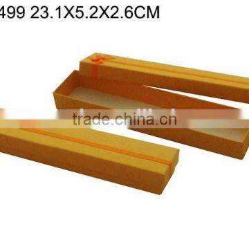 Custom Fancy Art Paper Gift Packaging Box With Bowknot Manufactures P511 photo-4