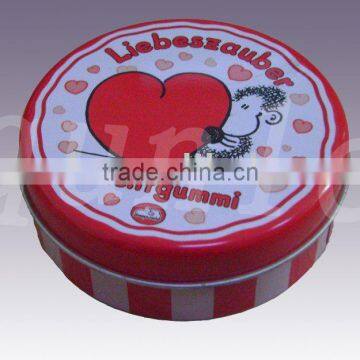 round tin box