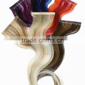 Arison Hair wholesale top quality high grade brazilian hair 7a pu skin weft.