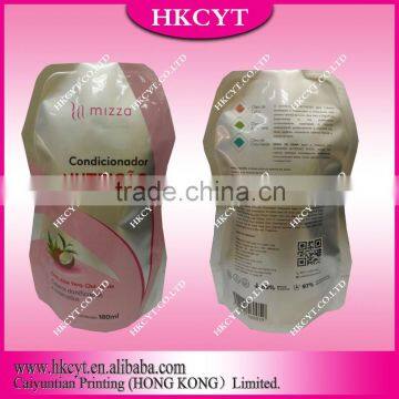 Liquid Stand up Plastic Pouch/aluminum Foil Free Shaped Package Bag photo-2