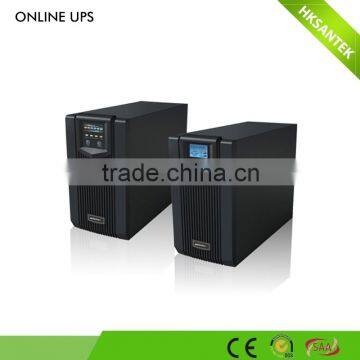 [HKSANTEK] 220v 50/60Hz 1KVA 2KVA 3KVA single phase High frequency online ups / uninterrupted power supply