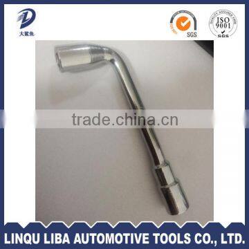 Chrome Plated L Type Torque Socket Wrench for Truck