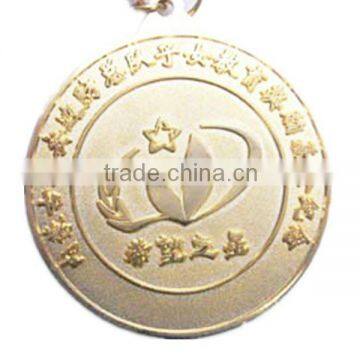 custom design metal medal with ribbon