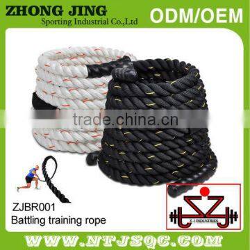 50Ft 2" Poly Dacron Strength Training Undulation Rope Battle Fitness Exercise