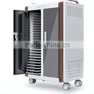 40 compartment tablet charging cart for ipad