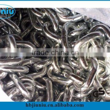 Patient link chain, hard steel chain/conveyor chain