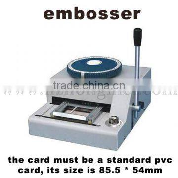  manual HD-68C plastic card making logo printing machine