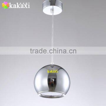 12W Apple LED Pendant Lights For Dining Room Lamp Plating Silver Color Creative LED Chandeliers