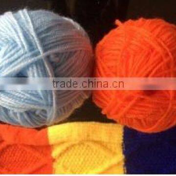 Acrylic Sweater yarn Flashlight 4ply/Eco-Friendly Feature machine knitting yarn