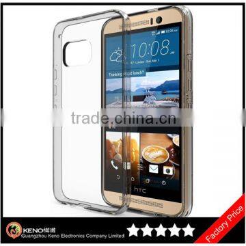 Keno Ultra Thin TPU Clear Transparent Case for HTC One M9, TPU Super Slim Case for HTC One M9