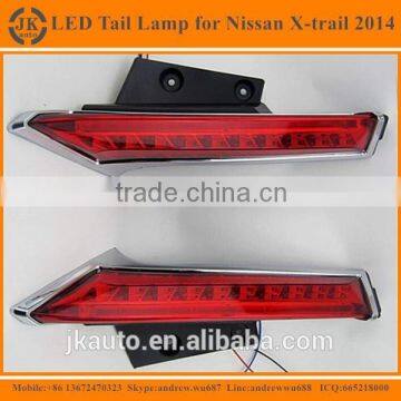 New Arrival Super Quality Rear LED Column Light for Nissan X-Trail Waterproof LED Tail Lamp for Nissan X-Trail 2014