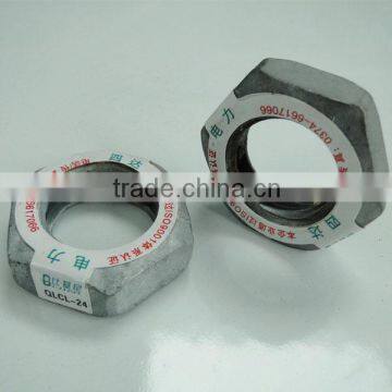 China fasteners security nut hex thin nut