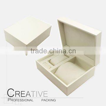 White matt watch case, jewelry case very useful