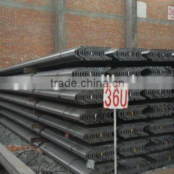 U-beam u-channel steel rail