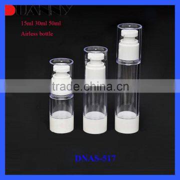 50ml White Plastic Cosmetic Airless Bottle Packaging,White Plastic Airless Bottle photo-4