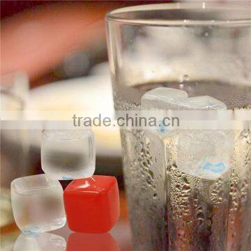 Customized plastic artificial fake ice cube plastic ice cubes