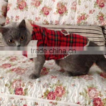 Red Hager Son Cotton Pet Apparel