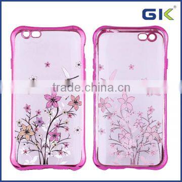 [GGIT] 2016 Trending Products Electroplate Colorful TPU Phone Case For IPhone 6 Back Cover