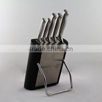 france standead stainless steel knife in knife block