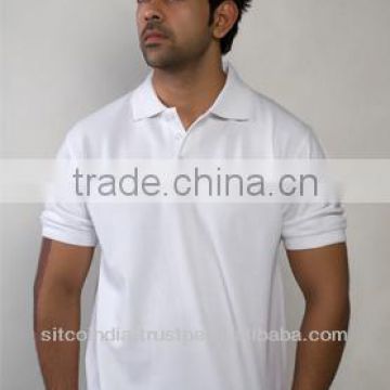 COTTON POLO T-SHIRT FOR MEN