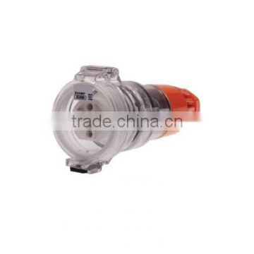 Three Phase 5 Round Pin Extension Socket 10A