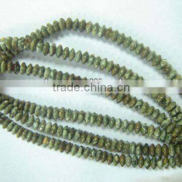 Hot seller necklace ryolite button beads necklace jewelry