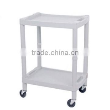 Used Medical Equipment Plastic Medical Two Layer Treatment Trolley