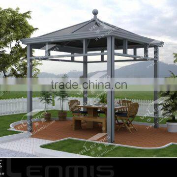 Popular 8*4m Aluminum pergolas