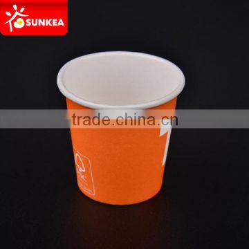 Disposable custom logo printed tasting 2oz tea paper cup