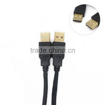 nylon black USB data cable