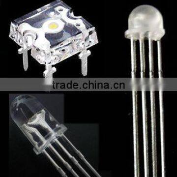 5mm rgb led diodes with 4-pins