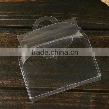 heart shape plastic clear box