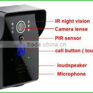 2015 New Android/ios App Wireless ip Based Video Intercom With Function of Code and Remote Control Unlocking photo-3
