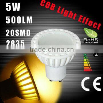 5w ceramic 2835smd led ceiling spot light